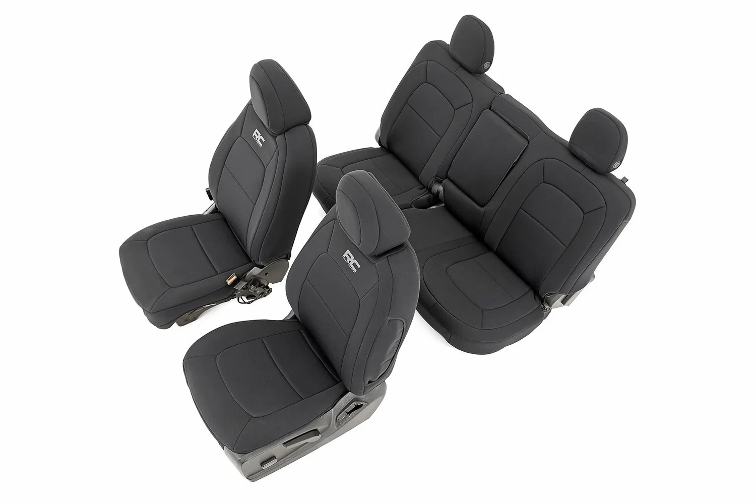 Fits Chevy_GMC Canyon_Colorado (15-22) Seat Cover Front Bucket Rear Bench 91051